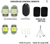 Car Strobe Light Motorcycle Bike Scooter Anti-collision Warning Lamp Flash Indicator Waterproof