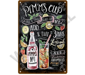 Metal Sign Vintage Tin Signs Retro Decorations Gin & Tonic Cocktail Plate Decorative Poster Plaque Bar Kitchen Home Wall Decor