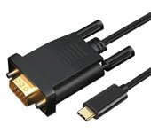 Cable convertidor tipo C a VGA para MacBook de 12 pulgadas (1,8 m)