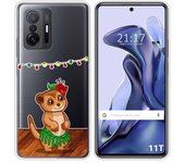 Funda Silicona Transparente para Xiaomi 11T 5G / 11T Pro 5G diseño Suricata Dibujos