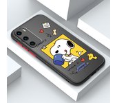 Cartoon S-Snoopyes For OPPO A98 A96 A94 A78 A77 A76 A74 A72 A57 A56 A55 A53 Frosted Translucent Hard Phone Case