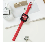 Slim Silicone strap for Apple watch ultra 44mm band 41mm 45mm correa 38mm 40mm 49mm Sports bracelet iWatch serie 8 7 6 5 se 4 3