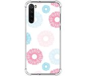 Funda Silicona Antigolpes para Xiaomi Redmi Note 8 (2019/2021) diseño Flores 06 Dibujos