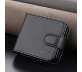 Luxury Flip Skin Feel Leather Phone Case for Samsung Galaxy Z Flip 6 5 4 3 5G PU Card Slot Holder Wallet Shockproof Cover