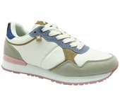 Xti - Deportivos sneaker cordones combinado mujer