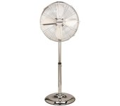 Ventilador Maurer de Pie 125 cm. de Alto Cromo