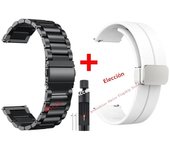 22MM Stainless Steel+Silicone Strap For Redmi Watch 5 Active Smart Watch Accessories Bracelet Wristband For Redmi Watch 5 Lite
