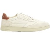 Zapatillas Blancas Pompeii Elan Leather Ecru Rust