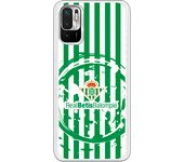 Funda original compatible con Xiaomi Redmi Note 10 5G - Poco M3 Pro 5G - Real Betis Balompié Escudo Manchas