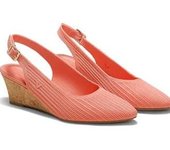 Tamia Slingback Wedge Pro Sandalias de cuña con tira trasera y punta de almendra para mujer con soporte para arco zapatos de vestir de fiesta con correa ajustable