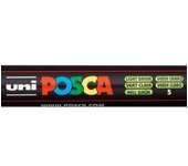 Marcador Posca PC-5M - Punta de Bala 1.8-2.5mm - Tinta Base Al Agua - No Permanente - Verde Claro (6 Uds)