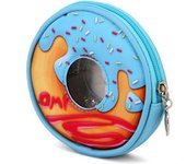 Oh My Pop Bluenut Round Purse, Blue
