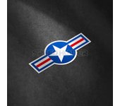 Reflective Stickers Motorcycle Decals USA  Air Force Stickers Tactical Cover Scratches Helmet Stickers for Car Motor Ornamental