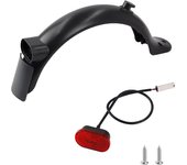 Upgraded Electric Scooter Rear Mudguard Fender Brake Taillight Replacement Accessories Parts for Xiaomi M365 Pro 2 1S sets