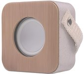 Mars Gaming MS-Eco, Altavoz Bluetooth 5.1 Ecológico, Material Orgánico Wheat Straw y Bambú, Tamaño Compacto