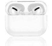 Funda de silicona para Airpods Pro carcasa protectora de textura suave para auriculares protección para golpes, caídas y arañazos