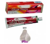 Tinte Semipermanente Color Touch Rich Natural 8/81 Rubio Claro Perla Ceniza 60 ml. Wella