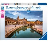 RAVENSBURGER PUZZLE 1000 PIEZAS PLAZA DE ESPAÑA SEVILLA PUZZLE 1000 PIEZAS - FOTOS & PAISAJES 37x6x27 Cms.