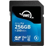 OWC Atlas Pro SDXC UHS-II V60 Tarjeta de Memoria Rentable 256GB