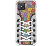 Tumundosmartphone Funda Silicona Antigolpes para Oppo Reno 4Z 5G diseño Zapatillas 05 Dibujos