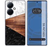 Funda Silicona para Vivo V29 Lite 5G diseño Mármol 11 Dibujos
