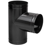 Tubo PRACTIC T Línea Negra Vitrificada 150200/90º 022015