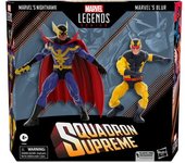 Figuras Marvels Nighthawk & Marvels Blur Squadron Supreme Ma