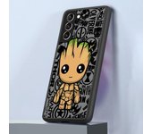 Marvel Groot Deadpool Case for Samsung Galaxy S24 Ultra S23 Ultra S20 FE S21 S22 Plus S10 S9 S23 5G Matte Cover