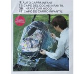 YUMO HOUSE - Salvalluvias para carrito bebé - Salvalluvias per a carretó nadó,  Protector de lluvia carrito bebé , cubre lluvia carrito bebé, Plástico Transparente, Duradero, Transpirable, Largo 140 cm x Ancho 50 cm