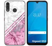 Funda Silicona para Gigaset GS3 diseño Mármol 03 Dibujos