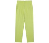 TRAF Office Wear High waist Pants for Women Formal Pants Office outfits Pencil Trousers Black Pink White Fashion Ladies Pants