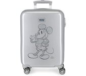 Disney Mickey Maleta De Cabina ABS Rígida Mickey 100 Gris
