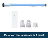 Zemismart Matter Over WiFi 2N Smart Curtain Motor for 37 38mm Tube Roller Shade Engine Google Home Alexa Homekit App Control
