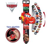 Disney Spiderman 24 Projection Watch Captain America Iron Man Toy Anime Hulk Digital Clock Student Wristwatches Children's Gifts
