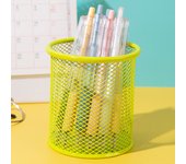 1Pcs New Pencil Holder Office Desk Metal Mesh Square Pen Pot Cup Case Container Organiser Durable Pencil Case
