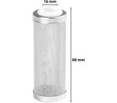 12/16mm Aquarium Inflow Inlet Filter Stainless Steel Mesh Net Guard Fish Tank Filter Accesories Intake Strainer Prefilter Cover