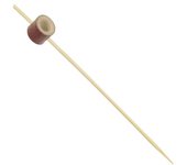MONOUSO | Pinchos de Bambú Anillo Rojo 12cm en caja (1000 Uds)