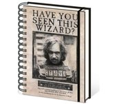 CUADERNO A5 CON ESPIRAL SIRIUS BLACK BUSCADO 21 X 15 CM PYRAMID INTERNATIONAL REDSTRING SR72252