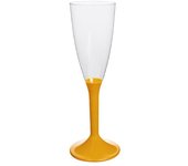 MONOUSO | Copa Reutilizable PS Pie Mango Cava 120ml 2P (20 Uds)