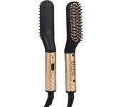 Man Hair Straightener Brush 2-in1 Beard Straightening Comb Fast Heating Hair Brush Multifunctional Professional Styling Tools