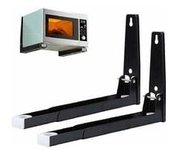 Estante De Microondas De 2 Piezas Con Brazo, Soporte De Microondas De Acero, Soporte De Microondas Montado En La Pared, Estante De Microondas De Montaje En Pared, Para Accesorios De Cocina Pa
