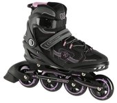 PATINES EN LINEA NILS EXTREME NA9157 NEGRO/MORADO TALLA. 44