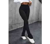 Fashion New Women Leggings Solid Color Casual Pants Slim Fit High Waist Multi Pocket Pleated Flare Workout Pencil Trousers