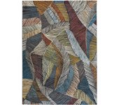 ATTICGO Alfombra de Interior Estilo Mosaico en Multicolor - Koby 22869 | 80X150, 120X170, 140X200, 160X230 cm