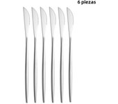 Juego De Cuchutlería De Acero Inoxidable 6pcs/30pcs Incluye Navaja Para Steaks Cuchillo Fork Y Cuchara Para Café Y Postres