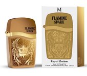 Flaming Spark Eau de Toilette para hombre 100ml Montage Brands Fragancia inspirada en otros perfumes Pour Homme Colonia