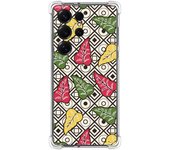 Tumundosmartphone Funda Silicona Antigolpes para Samsung Galaxy S25 Ultra 5G diseño Flores 11 Dibujos