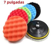 3/5/6/7 Inch Car Polishing Kit Polish Pad Car Polish Buffing Pad Abrasive Disc Sponge Foam Pads Polisher For Headlight Refurbish