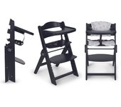 ms Trona para bebé de Madera Full PLEGABLE - Evolutiva- Silla Alta, Ergonómica, Regulable, Segura