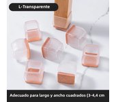 16/8/4Pcs Silicone Non-Slip Legs Pads Thick-soled Furniture Sofa Anti-noise Feet Cover Wood Floor From Scratches Protectors Mat